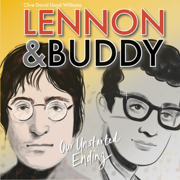 Lennon and Buddy by Clive David Lloyd Williams (Image by Jo Goodberry)